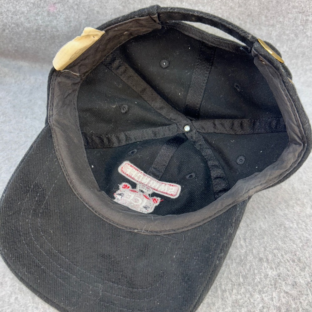 Smirnoff Ice Logo Unisex Black Smirnoff Baseball Hat Adjustable Strap OSFM - Picture 3 of 4